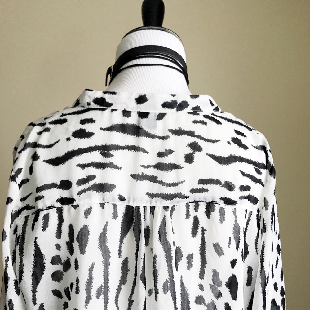 Forever21 Leopard Print Blouse - Picture 5 of 7